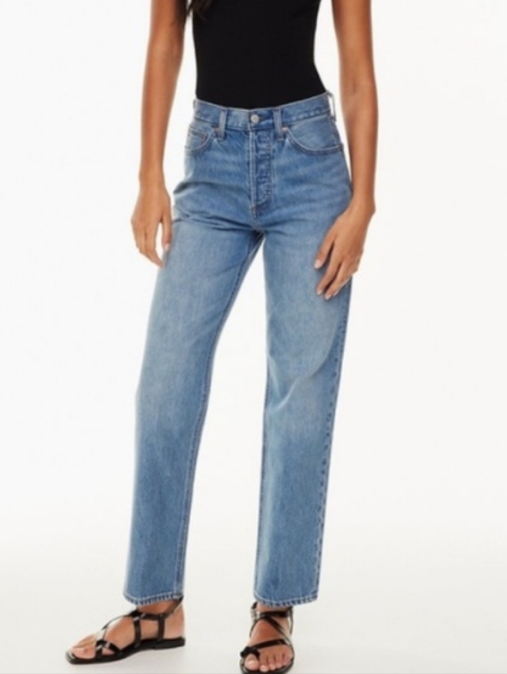 Aritzia Denim Forum Joni High-Rise Loose Jeans